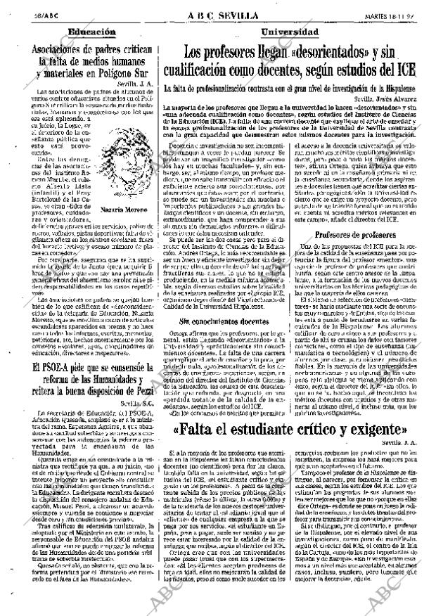 ABC SEVILLA 18-11-1997 página 58