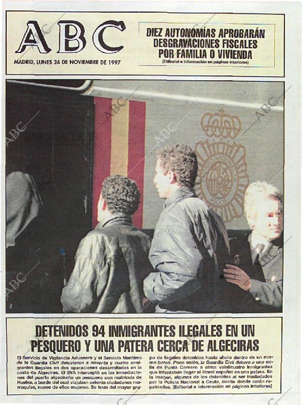 ABC MADRID 24-11-1997 página 1