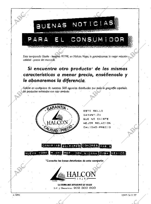 ABC MADRID 24-11-1997 página 4