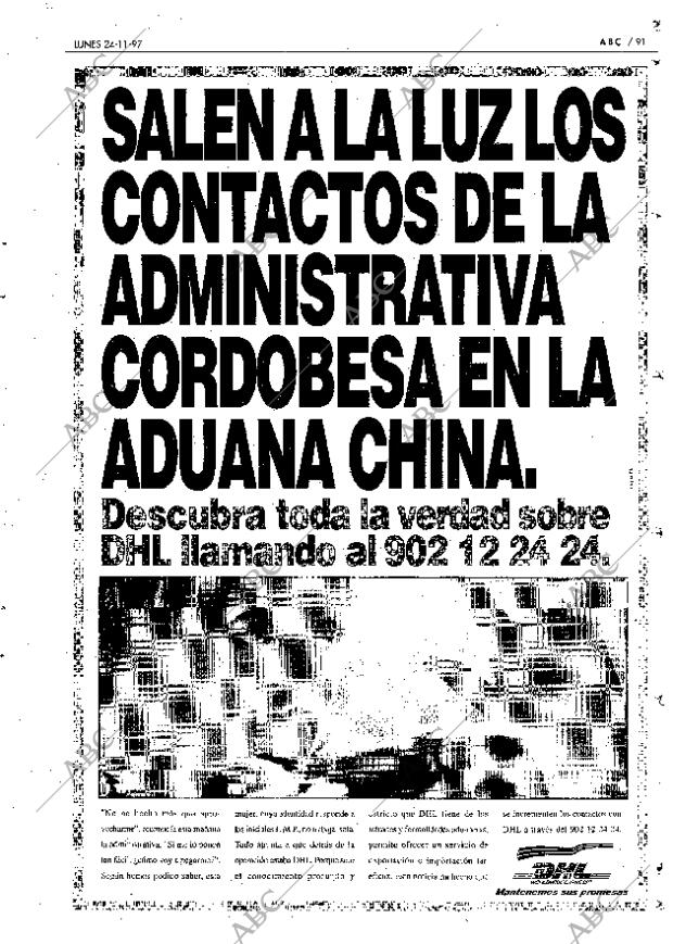 ABC MADRID 24-11-1997 página 91