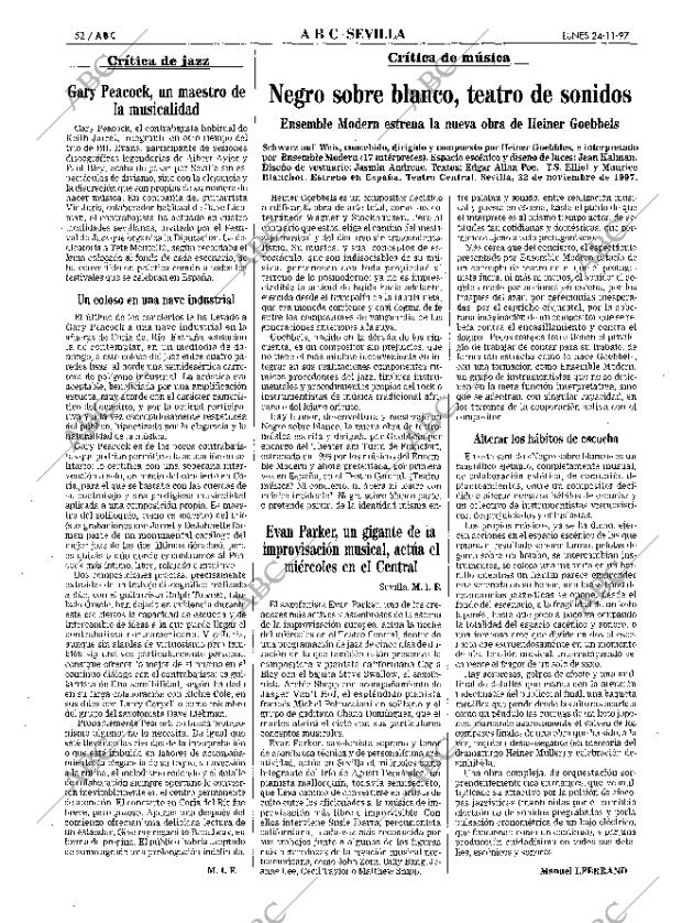 ABC SEVILLA 24-11-1997 página 52