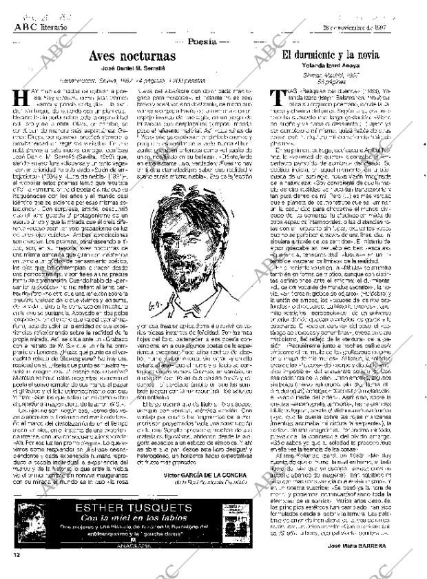 CULTURAL MADRID 28-11-1997 página 12