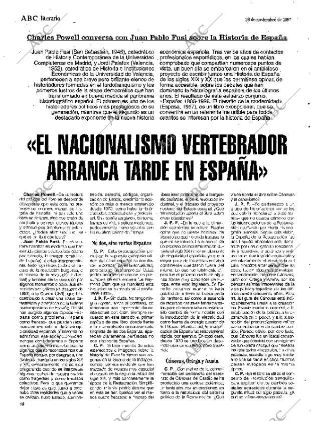 CULTURAL MADRID 28-11-1997 página 16