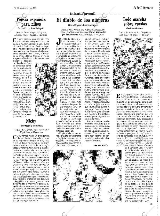 CULTURAL MADRID 28-11-1997 página 21