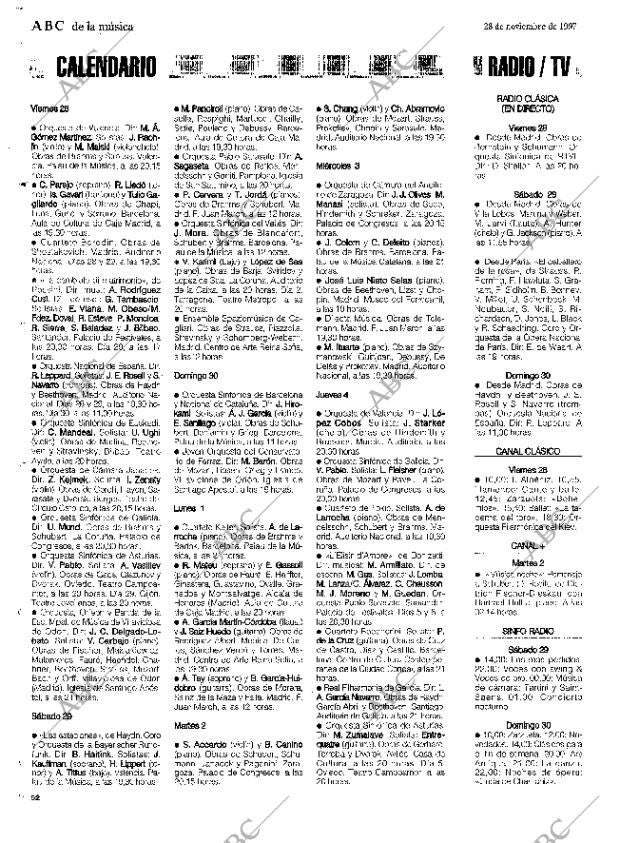 CULTURAL MADRID 28-11-1997 página 52
