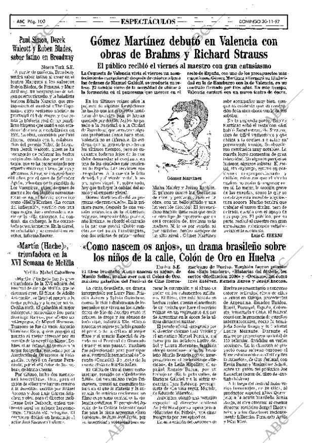 ABC MADRID 30-11-1997 página 100