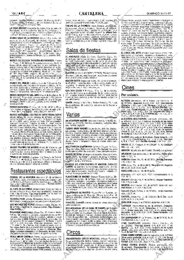 ABC MADRID 30-11-1997 página 106