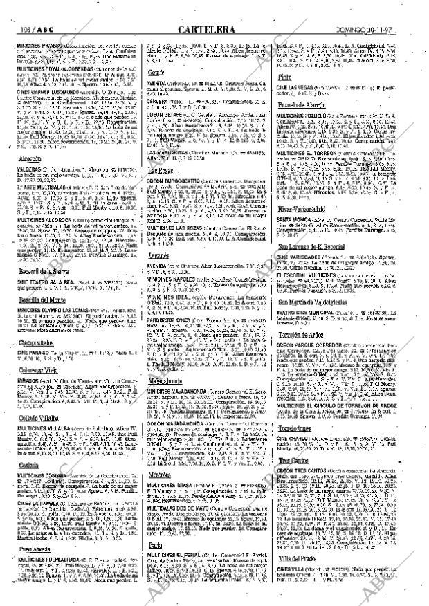 ABC MADRID 30-11-1997 página 108