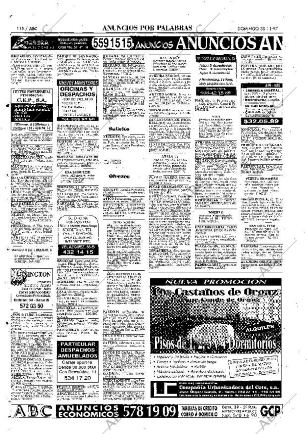 ABC MADRID 30-11-1997 página 118
