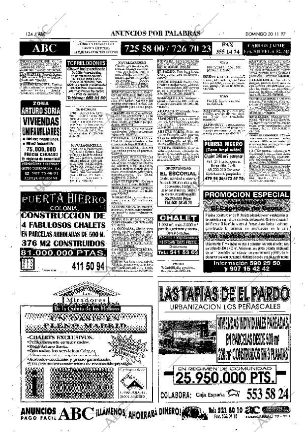 ABC MADRID 30-11-1997 página 124