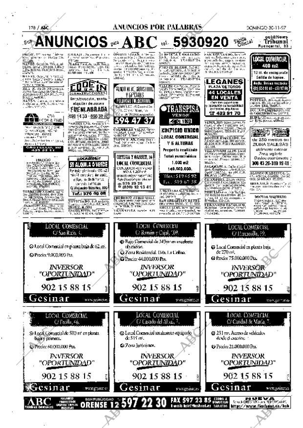 ABC MADRID 30-11-1997 página 128