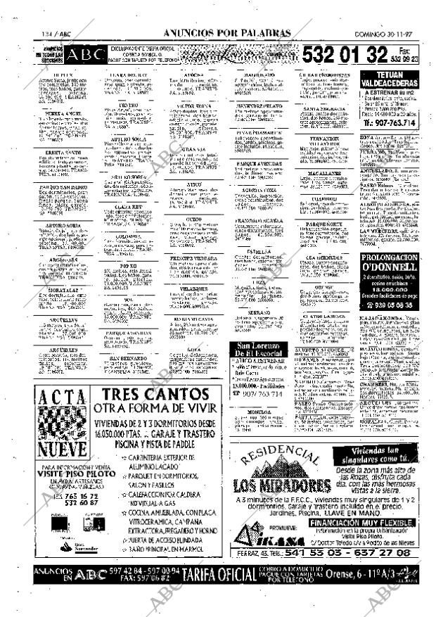 ABC MADRID 30-11-1997 página 134
