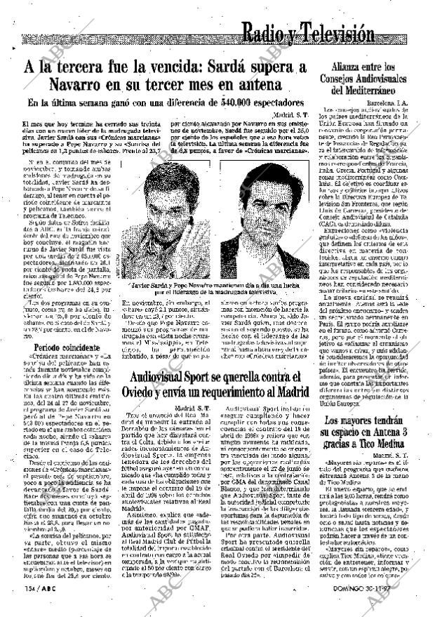 ABC MADRID 30-11-1997 página 154