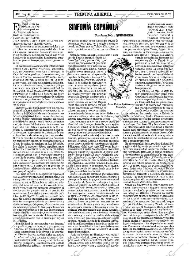 ABC MADRID 30-11-1997 página 42