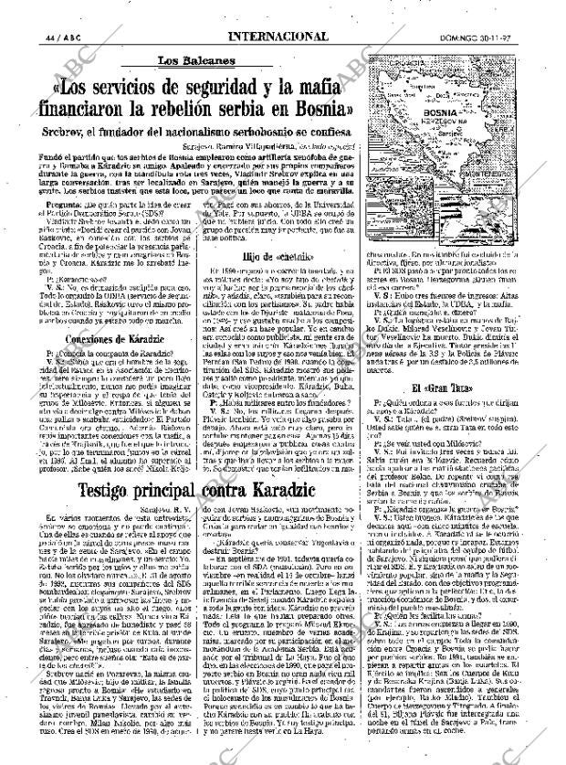 ABC MADRID 30-11-1997 página 44