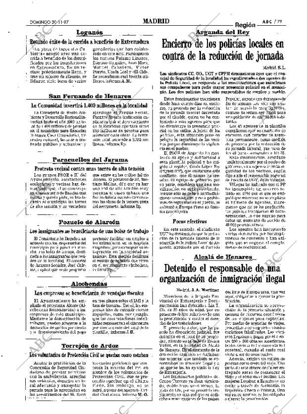 ABC MADRID 30-11-1997 página 79