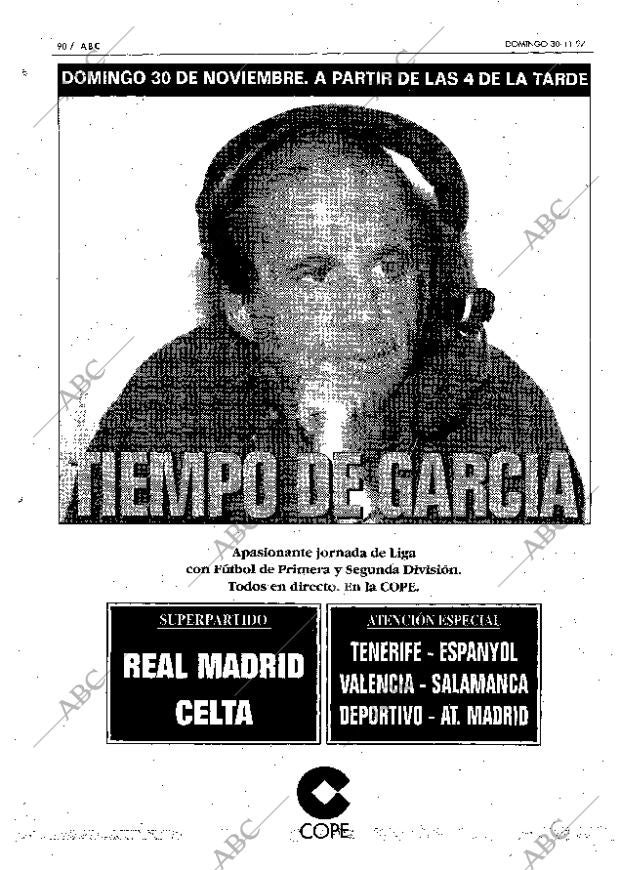 ABC MADRID 30-11-1997 página 90