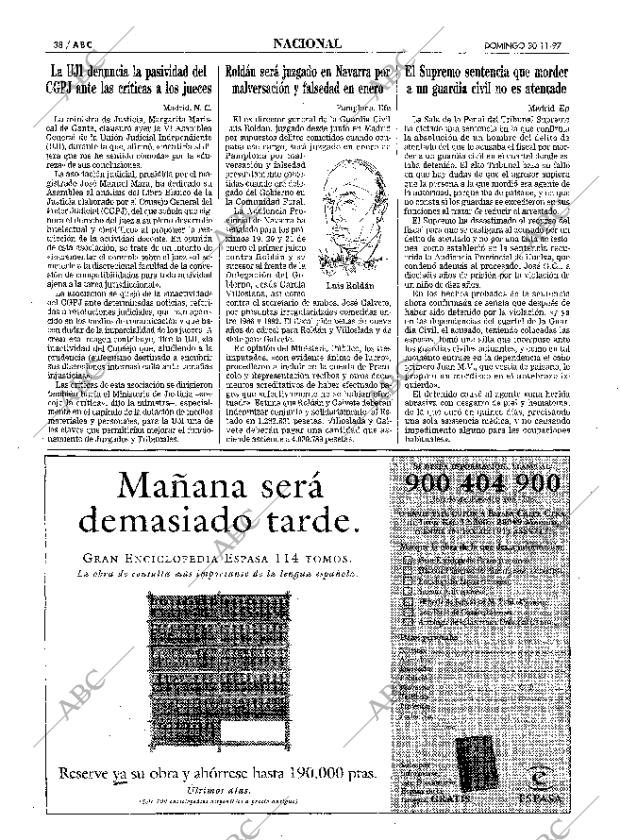 ABC SEVILLA 30-11-1997 página 38