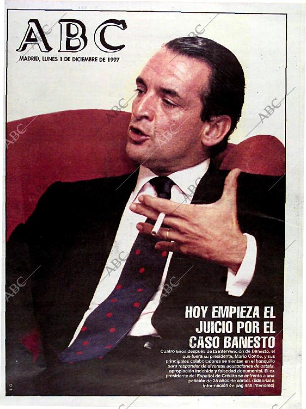 ABC MADRID 01-12-1997 página 1