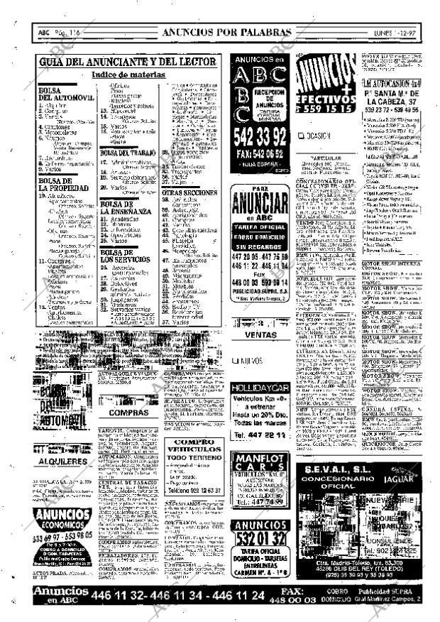 ABC MADRID 01-12-1997 página 116