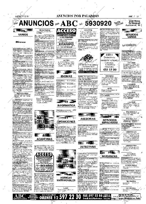 ABC MADRID 01-12-1997 página 127