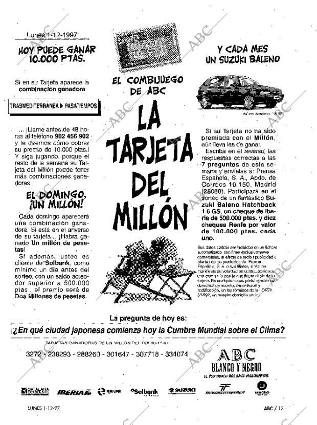ABC MADRID 01-12-1997 página 13