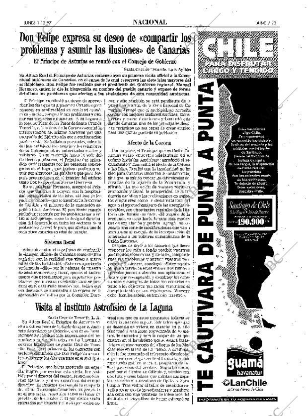 ABC MADRID 01-12-1997 página 23