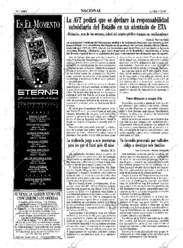 ABC MADRID 01-12-1997 página 24