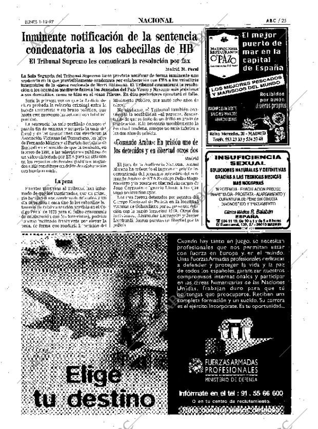 ABC MADRID 01-12-1997 página 25
