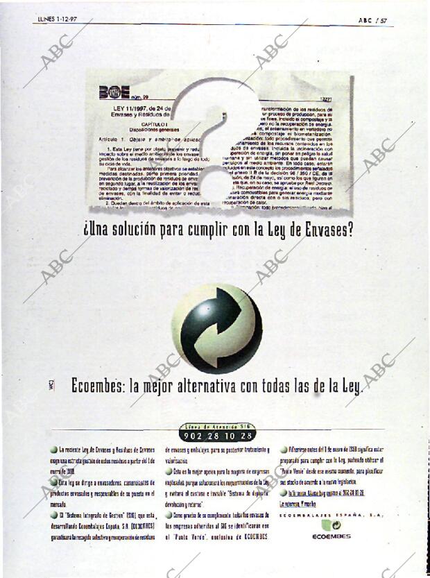 ABC MADRID 01-12-1997 página 57