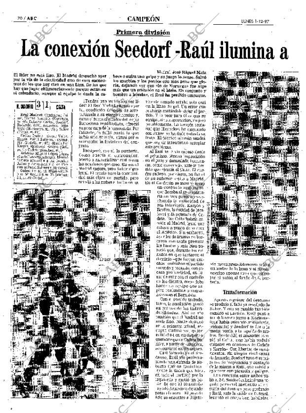 ABC MADRID 01-12-1997 página 70