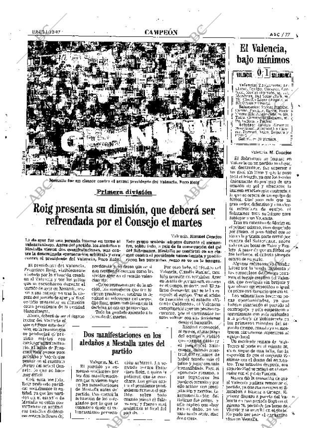 ABC MADRID 01-12-1997 página 77