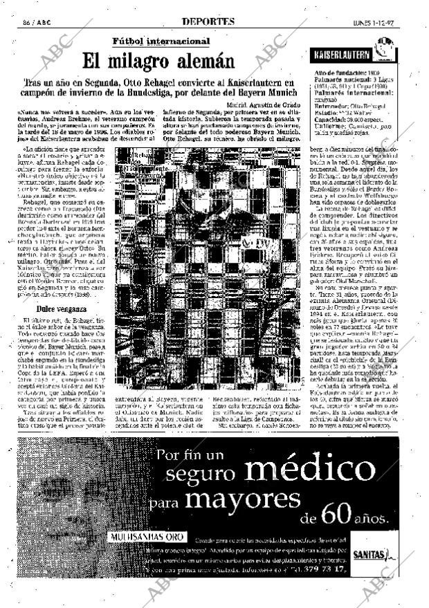 ABC MADRID 01-12-1997 página 86