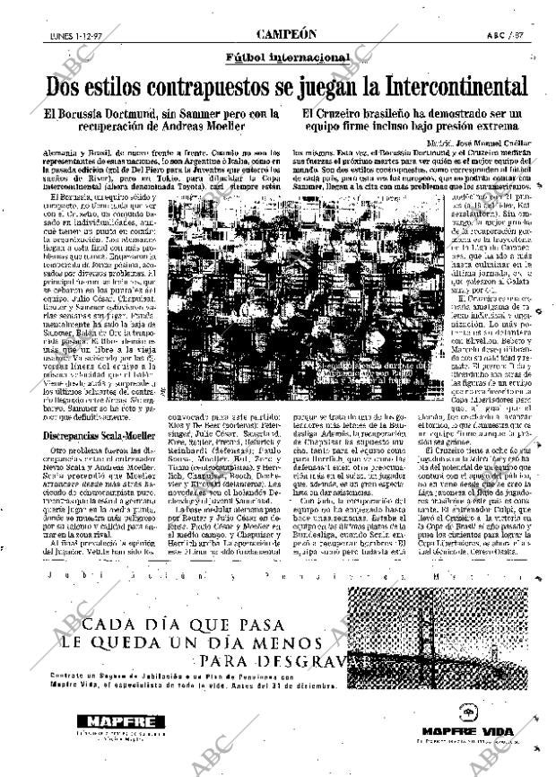 ABC MADRID 01-12-1997 página 87
