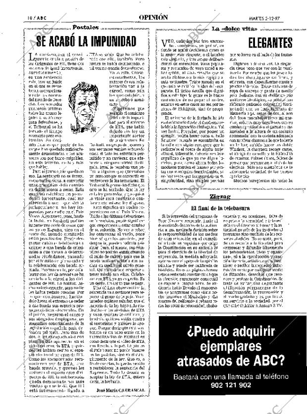 ABC MADRID 02-12-1997 página 18