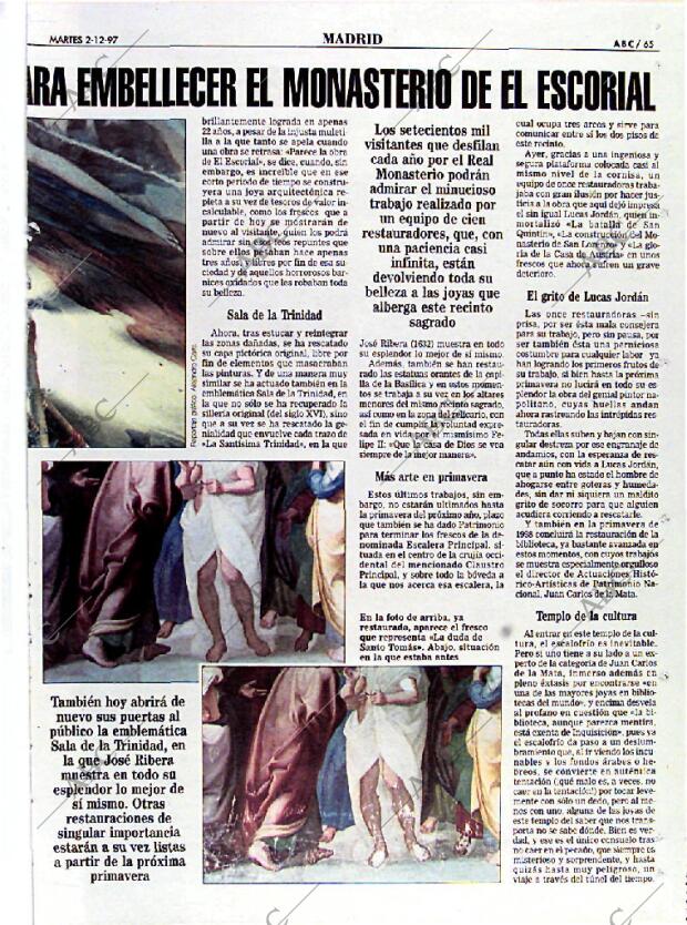 ABC MADRID 02-12-1997 página 65