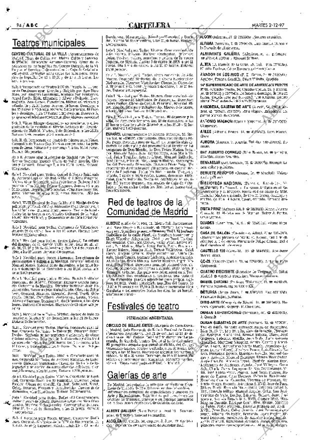 ABC MADRID 02-12-1997 página 94