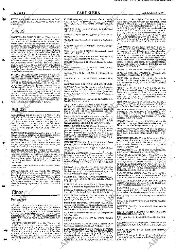 ABC MADRID 03-12-1997 página 102