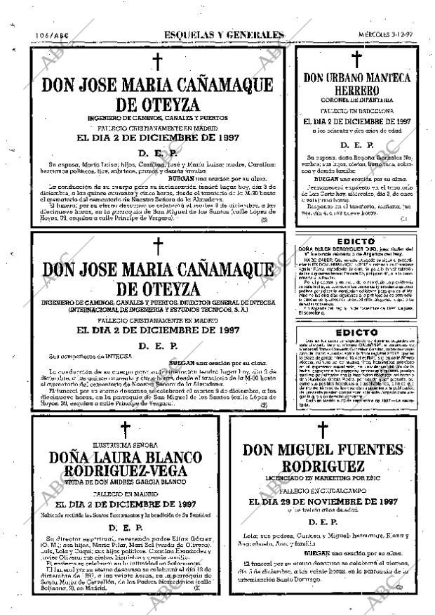 ABC MADRID 03-12-1997 página 106