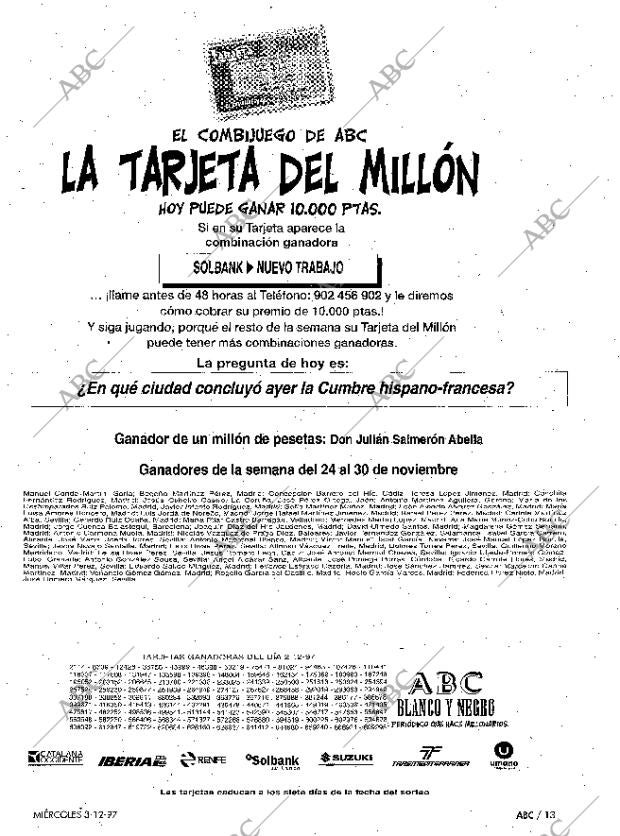 ABC MADRID 03-12-1997 página 13