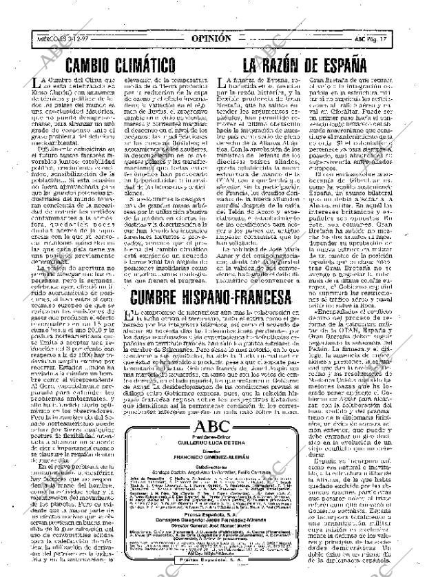 ABC MADRID 03-12-1997 página 17