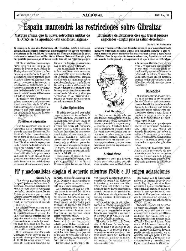 ABC MADRID 03-12-1997 página 21