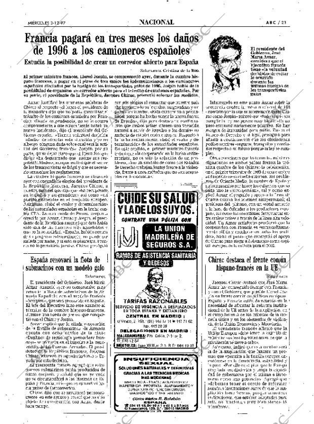 ABC MADRID 03-12-1997 página 23