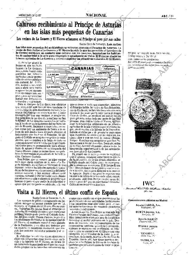 ABC MADRID 03-12-1997 página 31