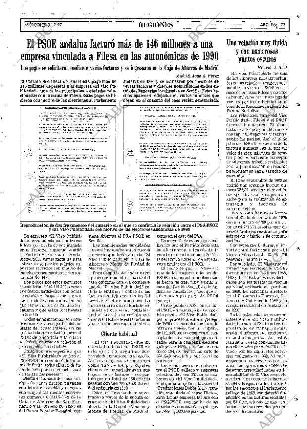 ABC MADRID 03-12-1997 página 77