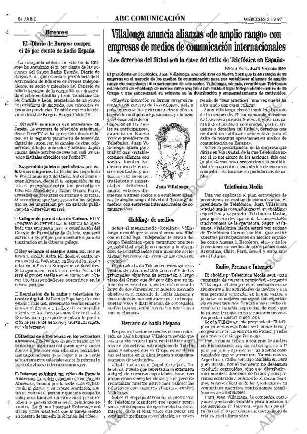 ABC MADRID 03-12-1997 página 84