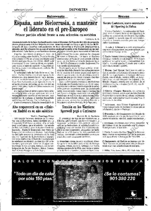 ABC MADRID 03-12-1997 página 93