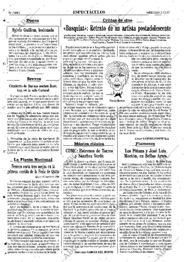 ABC MADRID 03-12-1997 página 96