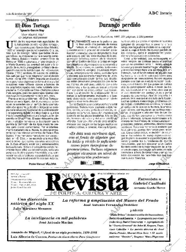 CULTURAL MADRID 05-12-1997 página 21