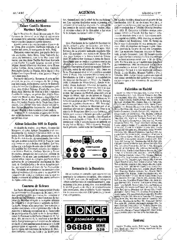 ABC MADRID 06-12-1997 página 60